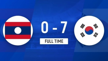 2场进12球丢0球！韩国U23队7-0大胜老挝U23，暂列J组第一